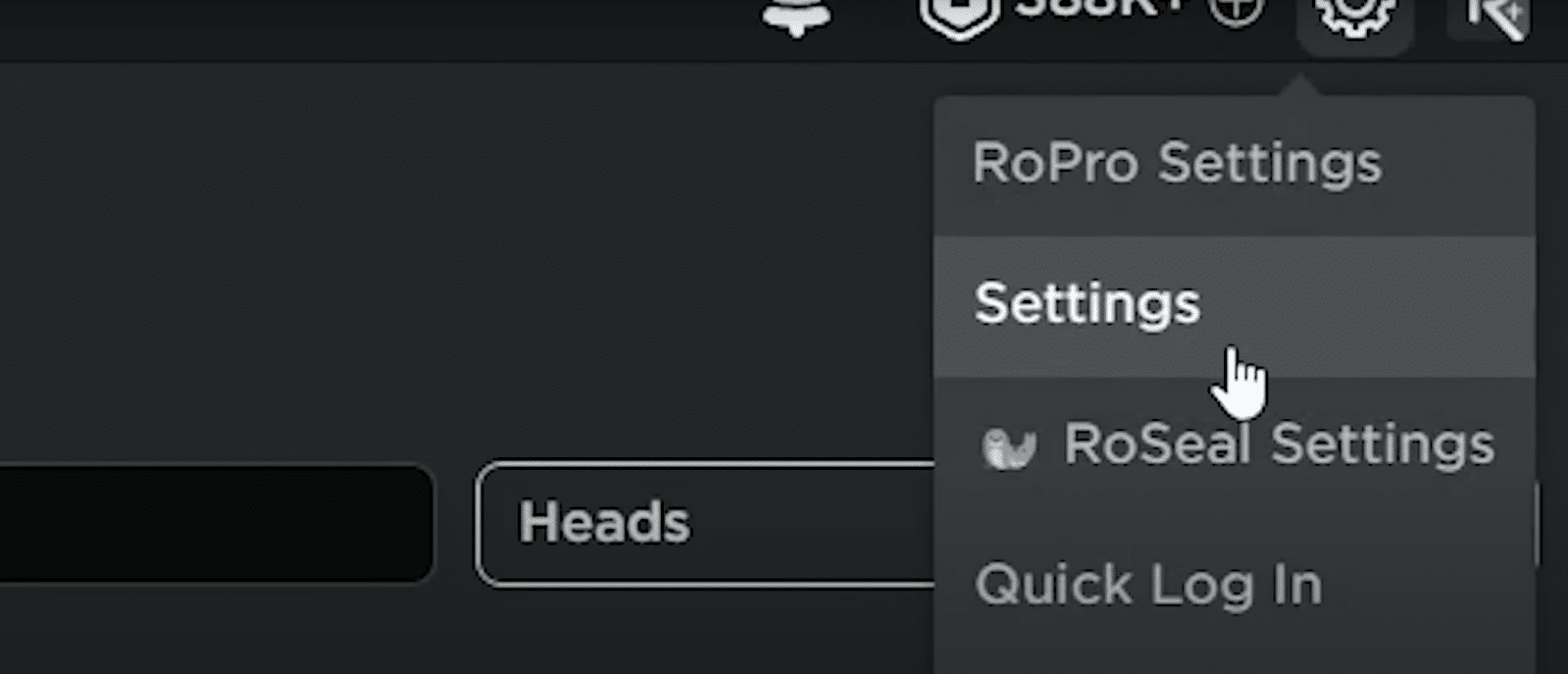 Roblox Settings