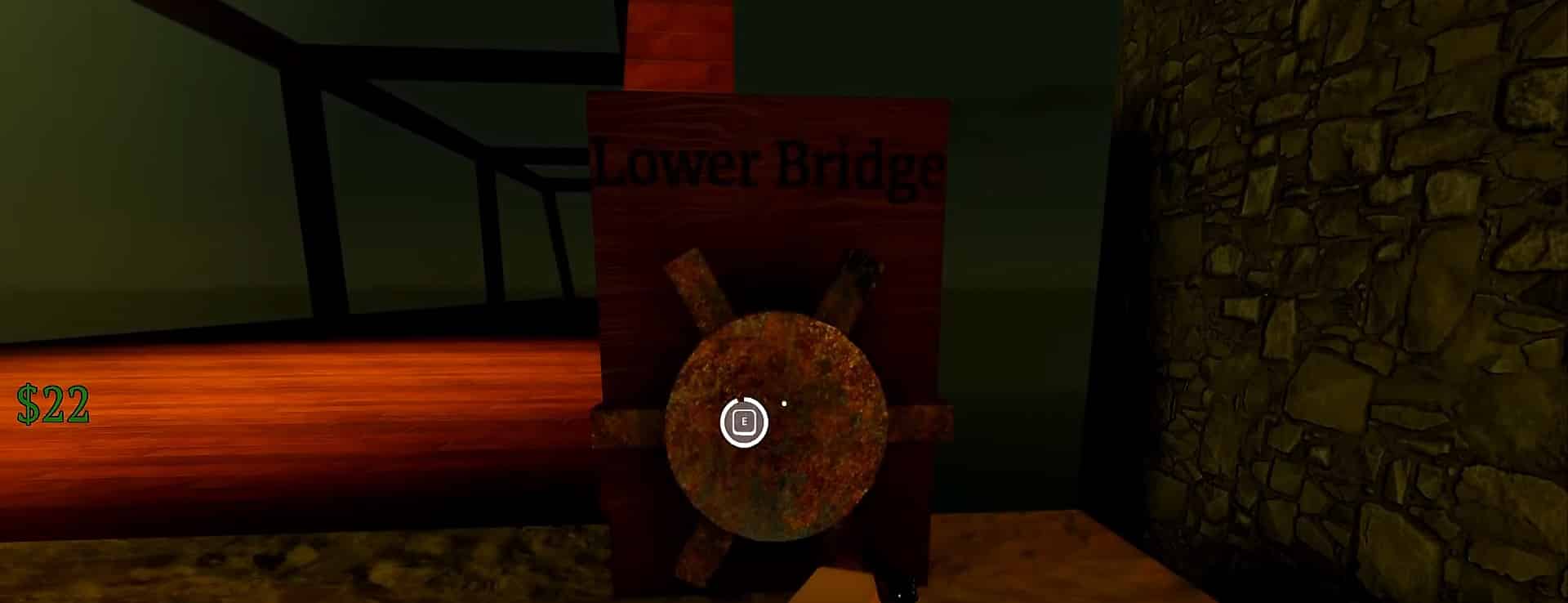 Countdown on Bridge in Dead Rails