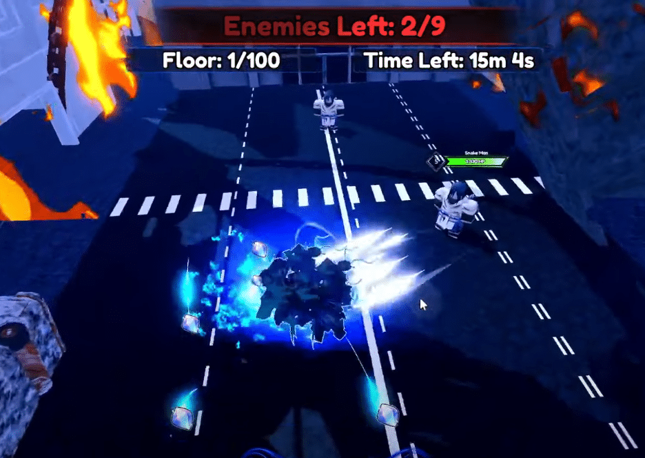 Mobs in 25th floor in Arise Crossover