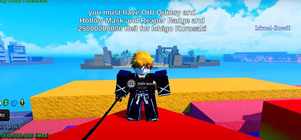 Ichigo Vastolorde NPC location in Rock Fruit.