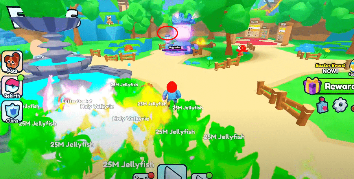Pixel Egg location in Rebirth Champions Ultimate Easter Event.