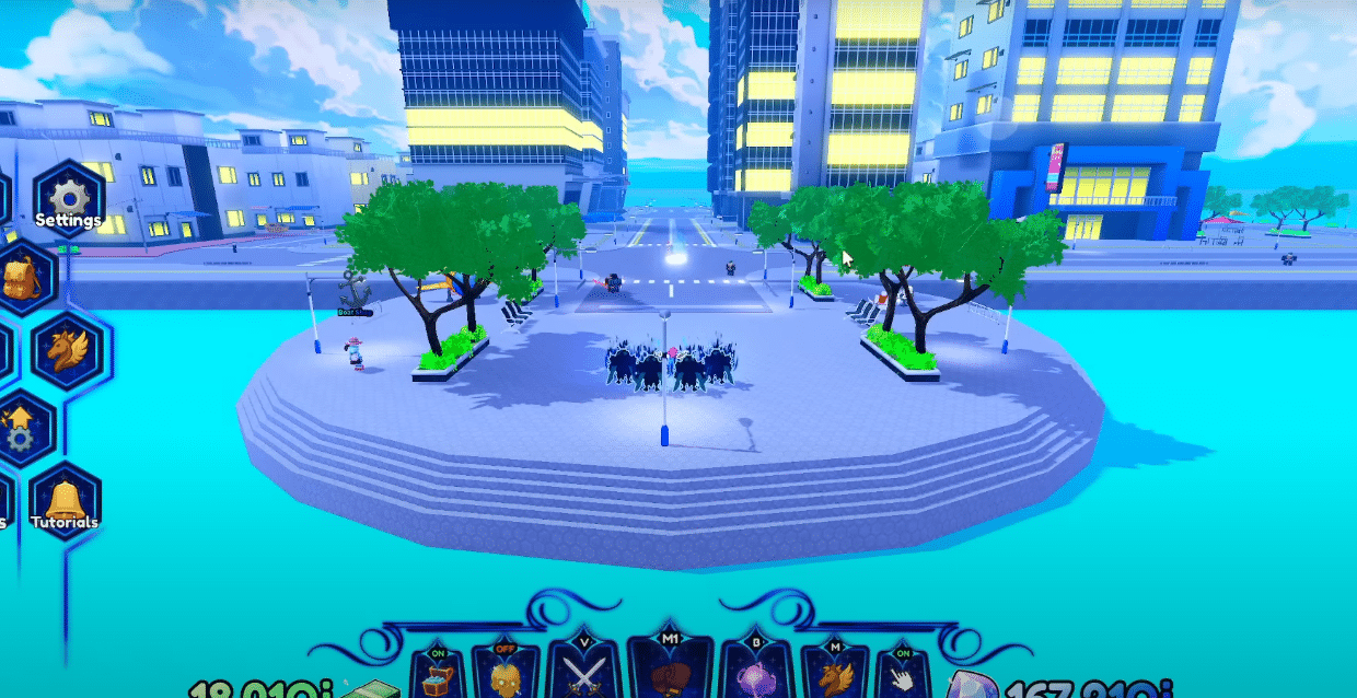 One Punch Man Island for endgame progression in Arise Crossover.