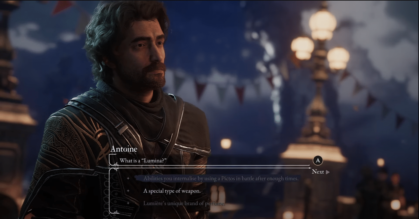 Antoine's 3rd Question in Clair Obscur Expedition 33 - Antoine Quiz Answers