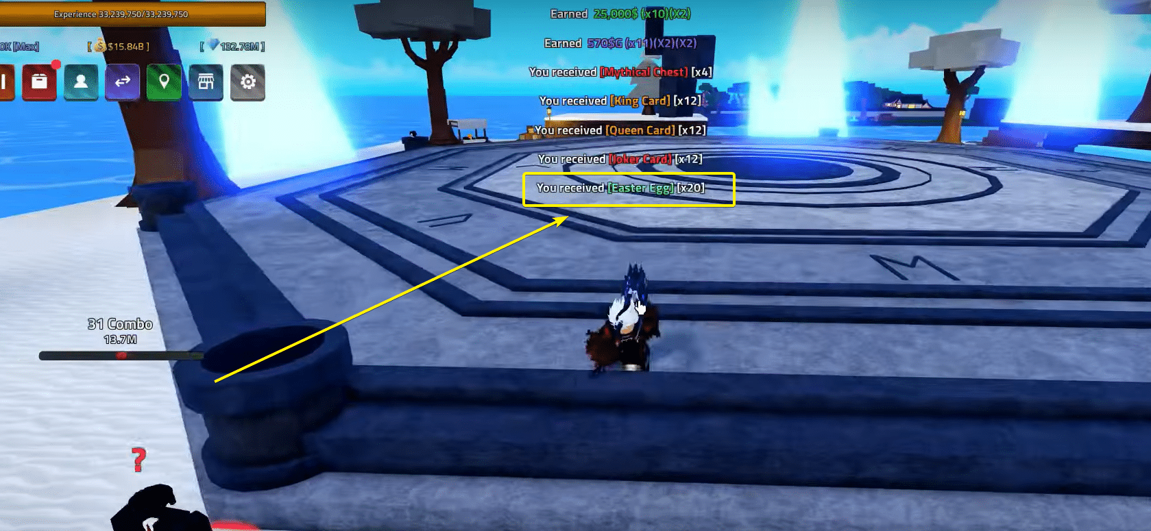 Easter Eggs obtained in Verse Piece.