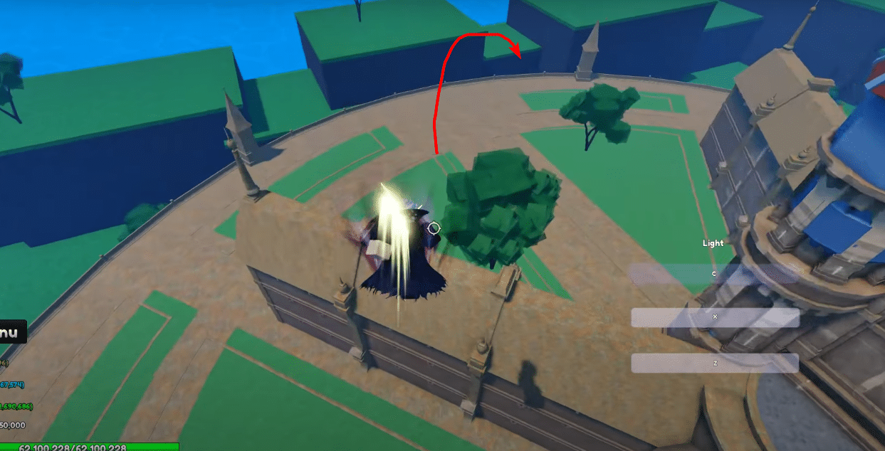 Anos NPC Location in Arcane Piece.