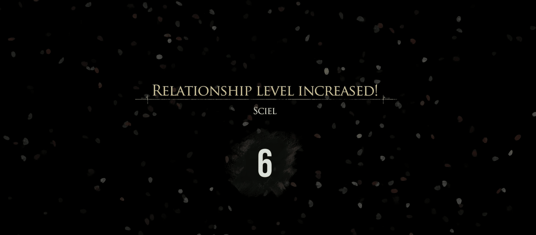 Relationship level increased in Clair Obscur: Expedition 33.