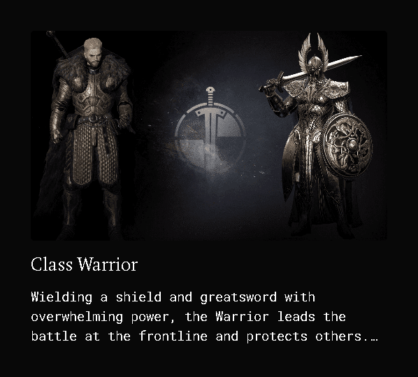 Warrior Class in Odin: Valhalla Rising