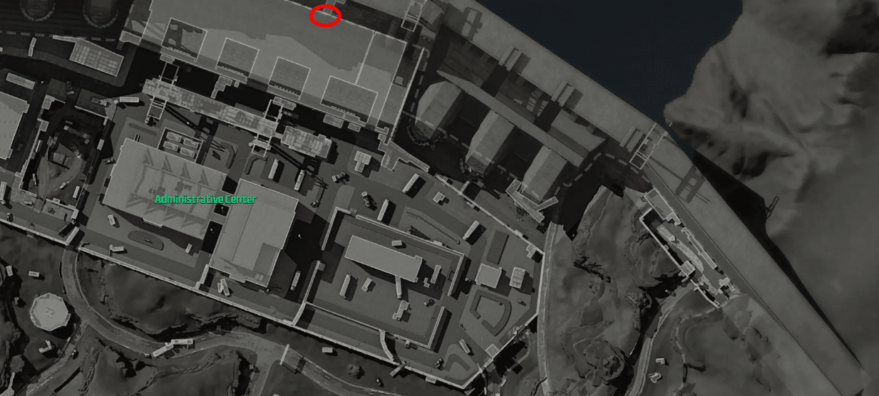 Bank Vault Gold Bars map location in Delta Force Zero Dam.