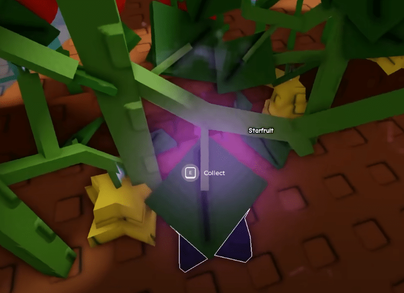 Harvesting Moonlit fruits to get rich in Lunar Glow Update of Grow a Garden.