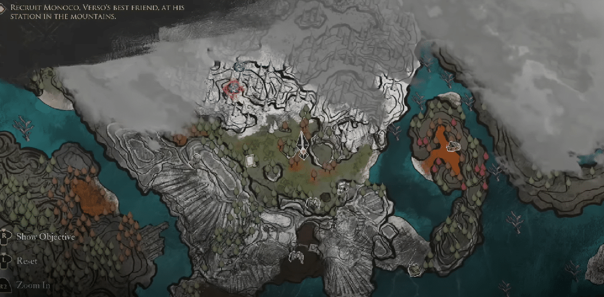 Lost Gestral location Monoco's Station in Clair Obscur: Expedition 33.