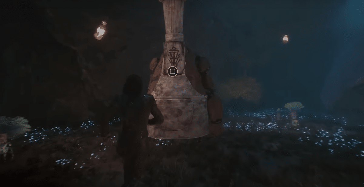 Sastro camp location in camp for Lost Gestrals rewards in Clair Obscur: Expedition 33.