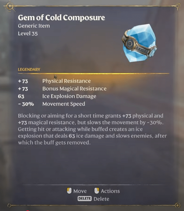 Gem of Cold Composure in Enshrouded