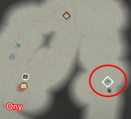 Ony Map Piece location for Dragon's Wing legendary bow in Enshrouded: Thralls of Twilight.