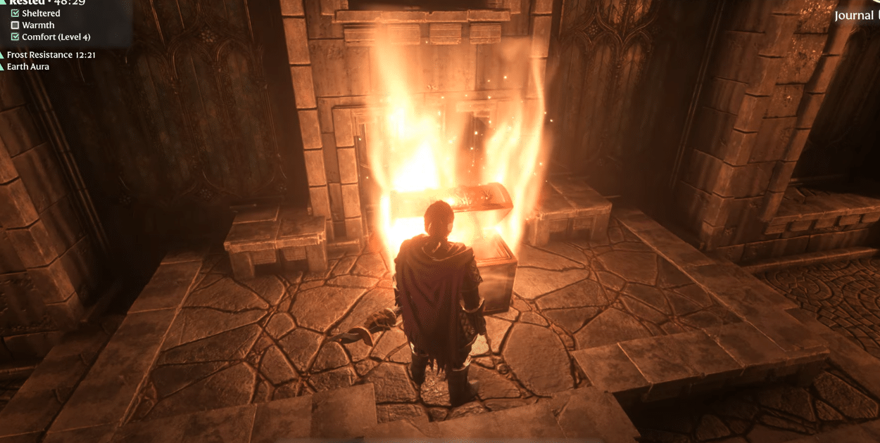 Getting Dragon's Wing legendary bow in Enshrouded: Thralls of Twilight.
