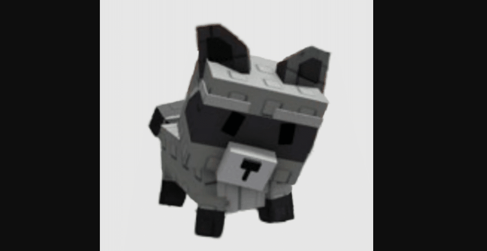 Raccoon pet in Grow a Garden.