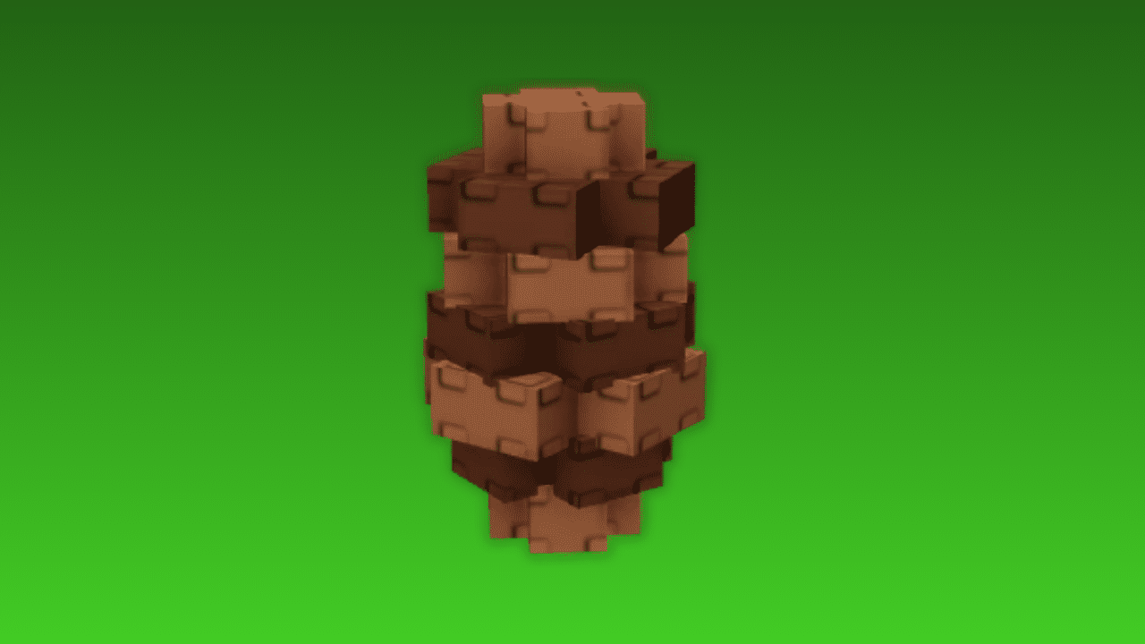 Giant Pinecone Top 1 Plant for money in Zen Update of Grow a Garden.