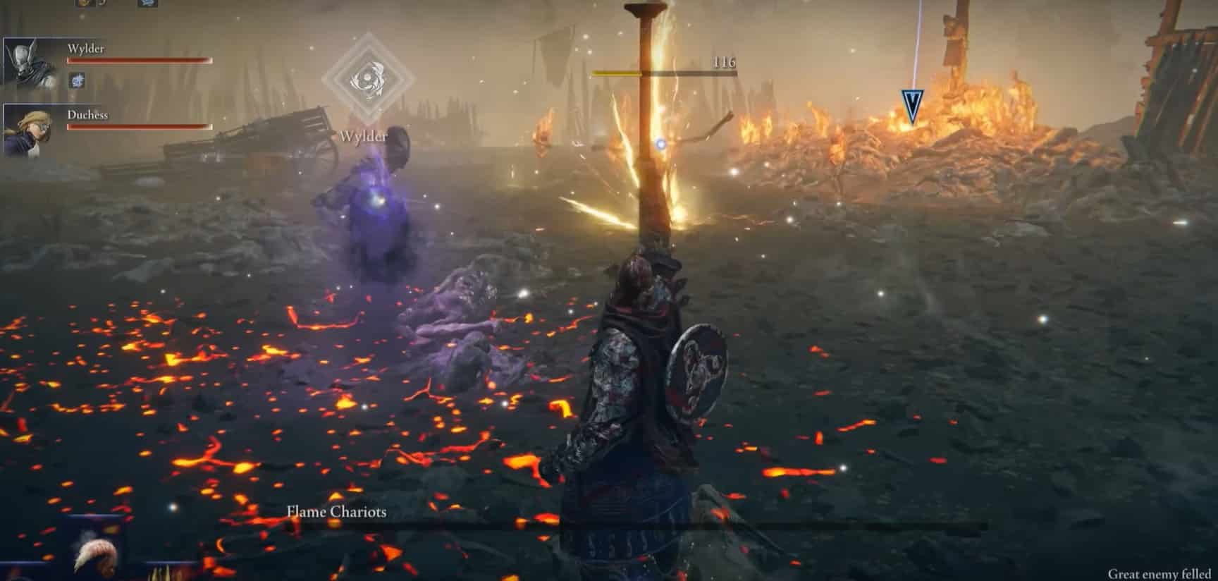 Flame Chariots defeated in Elden Ring Nightreign.