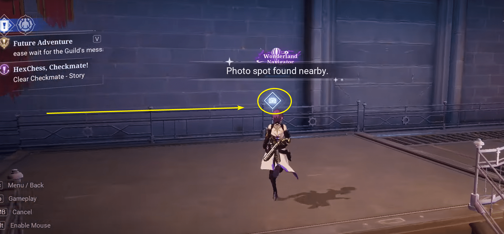 Photo spot third floor in Crystal of Atlan.