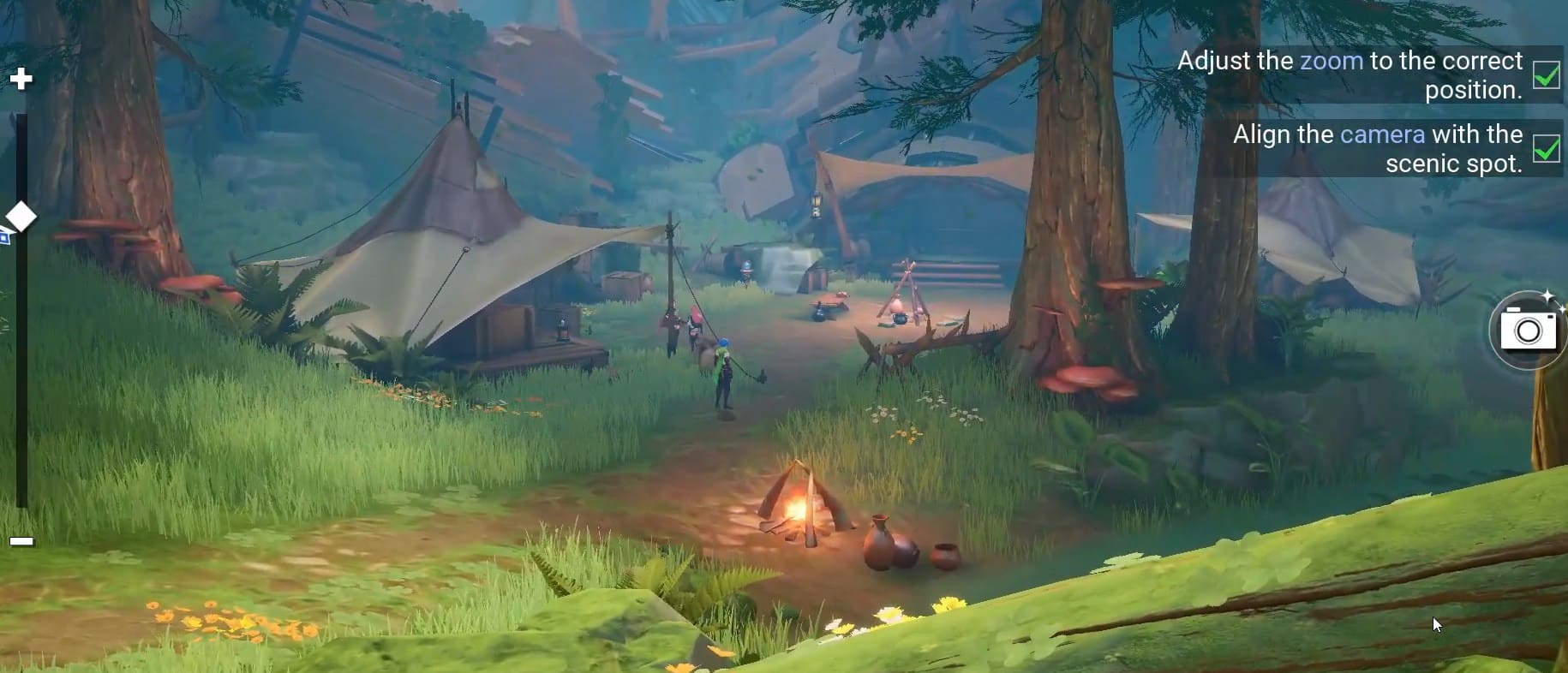 Campsite photo in Crystal of Atlan.