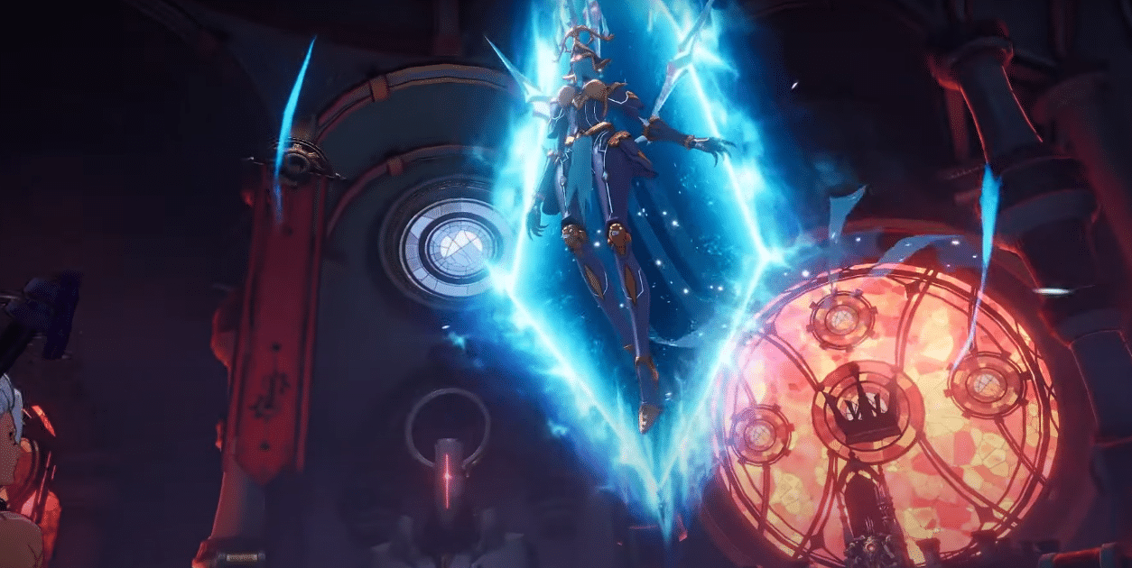 Queen Boss Meradia in Hexchess Raid of Crystal of Atlan.