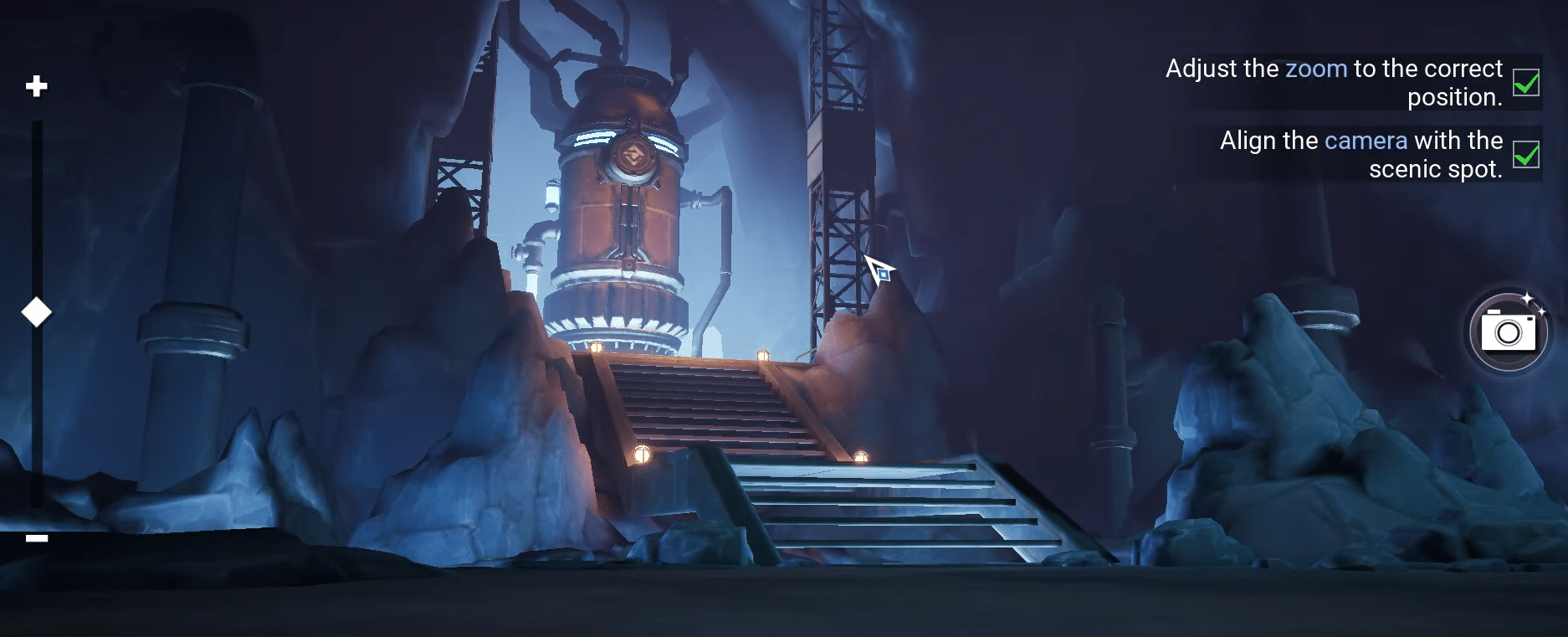 Photo of contraption in Crystal of Atlan.