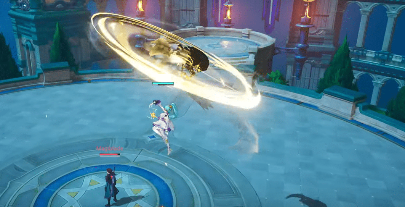 Double jump skill in Crystal of Atlan.