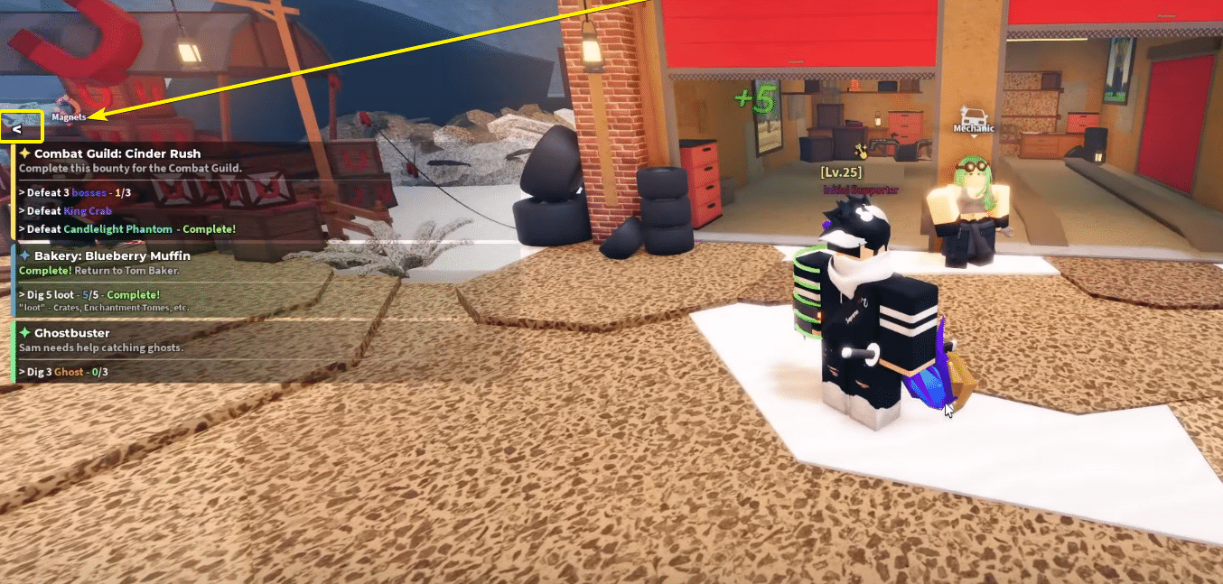 Quests Roblox Dig