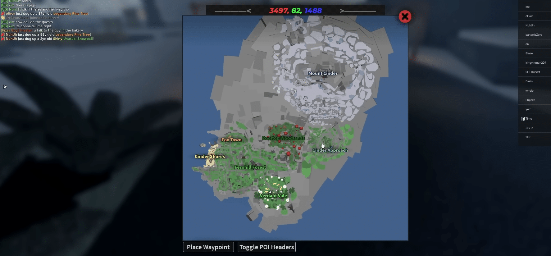 Map Roblox Dig
