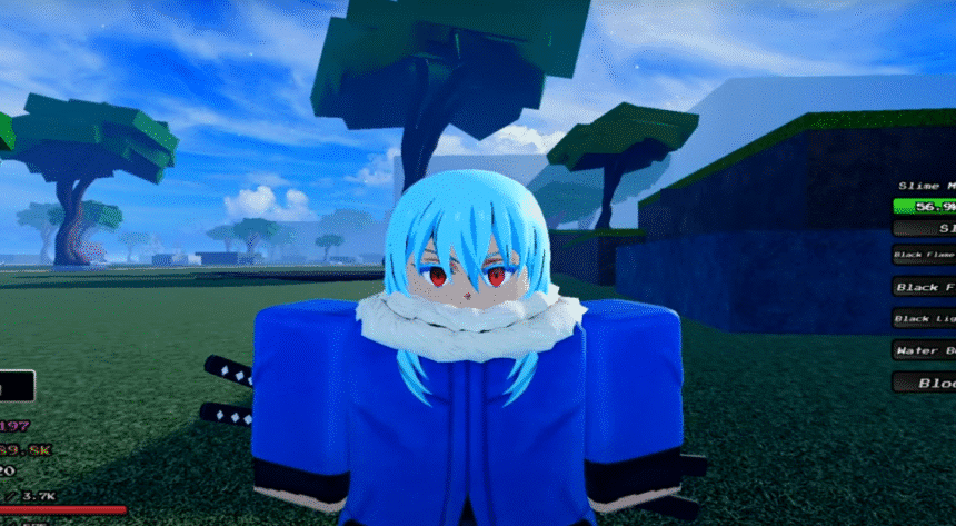 Rimura Slime in Aether Adventure.