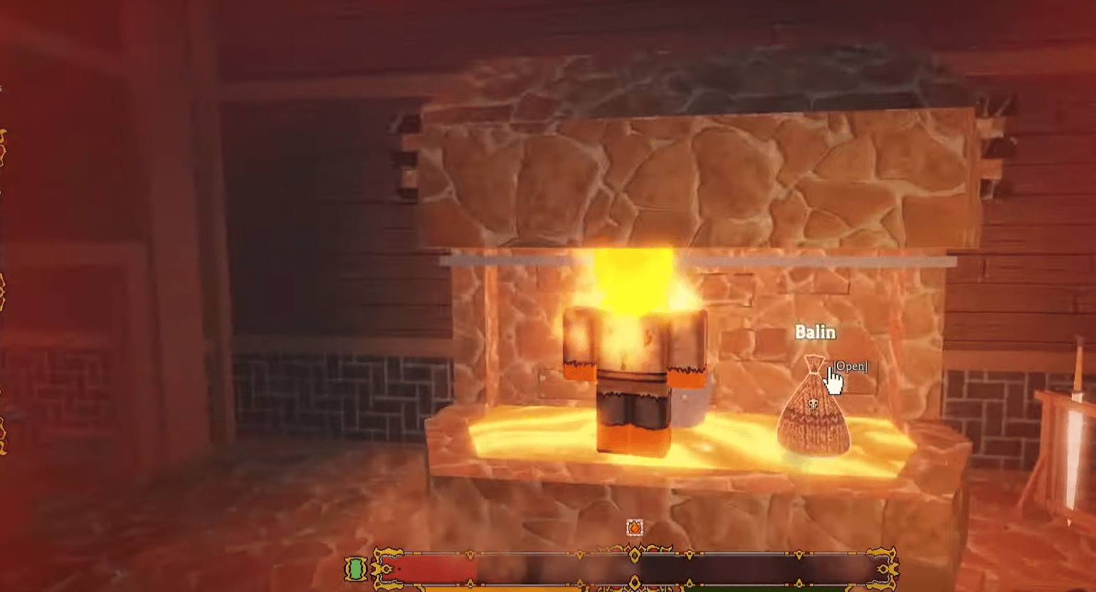 Blacksmith fire Rogueblox