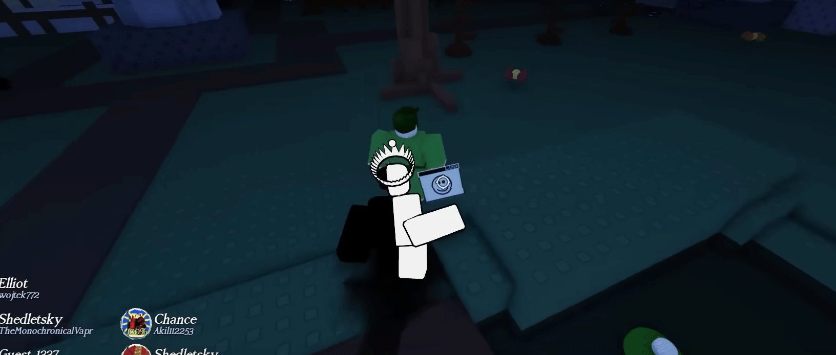 Faking void rush Forsaken Roblox