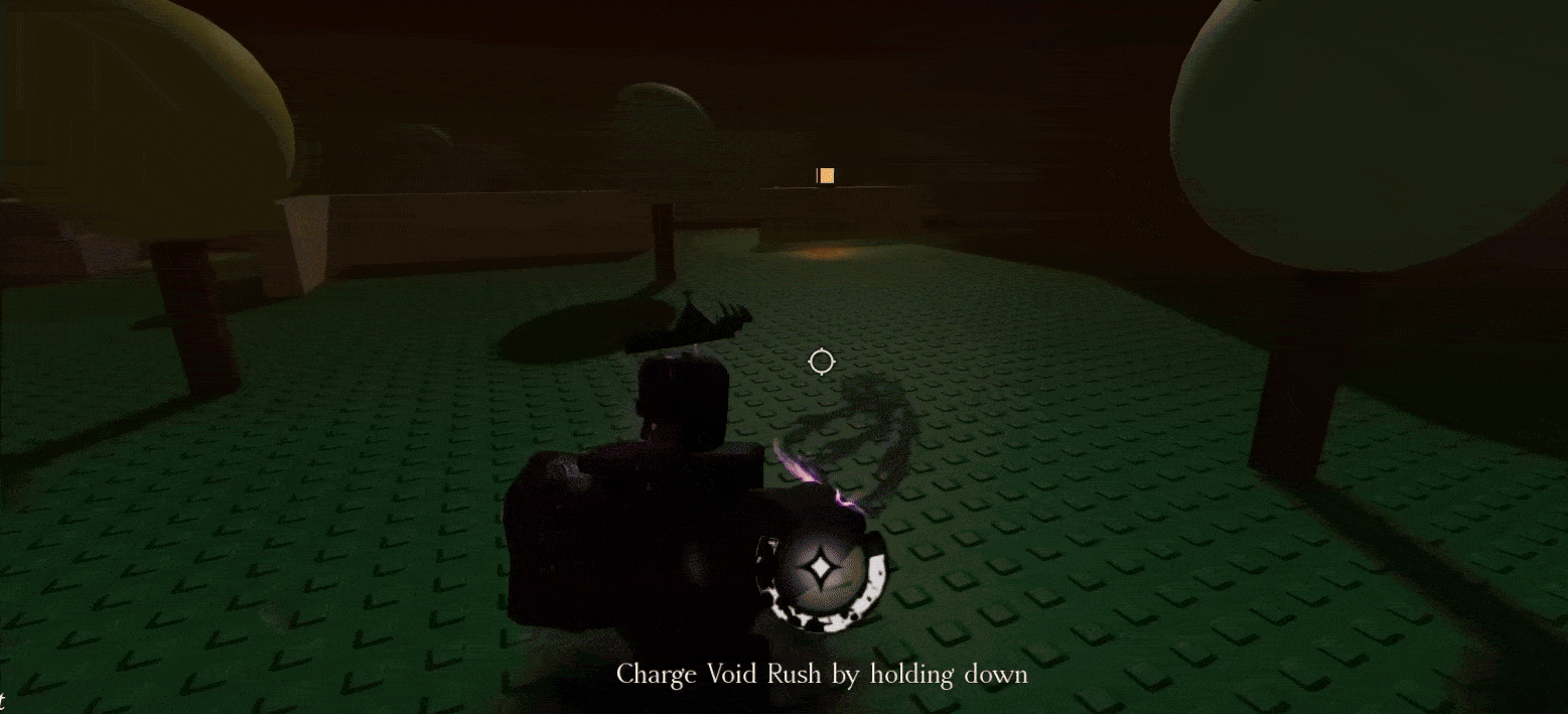 Void Rush behind wall Forsaken Roblox