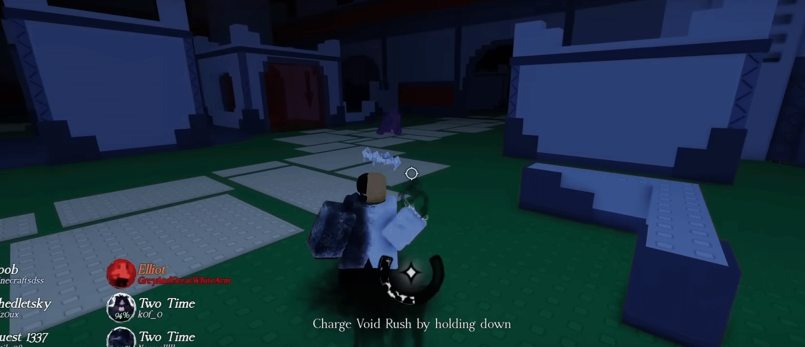Void Rush combo Forsaken Roblox