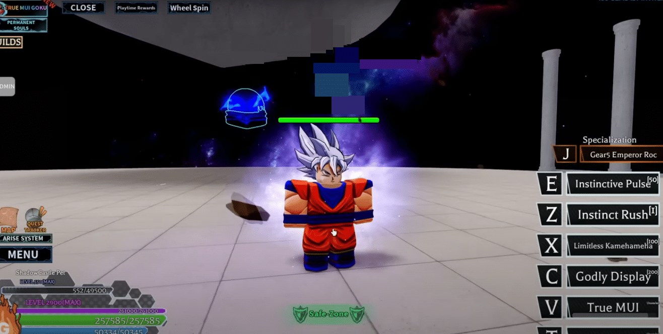 True MUI Goku Mastered Ultra Instinct in Anime Spirits.