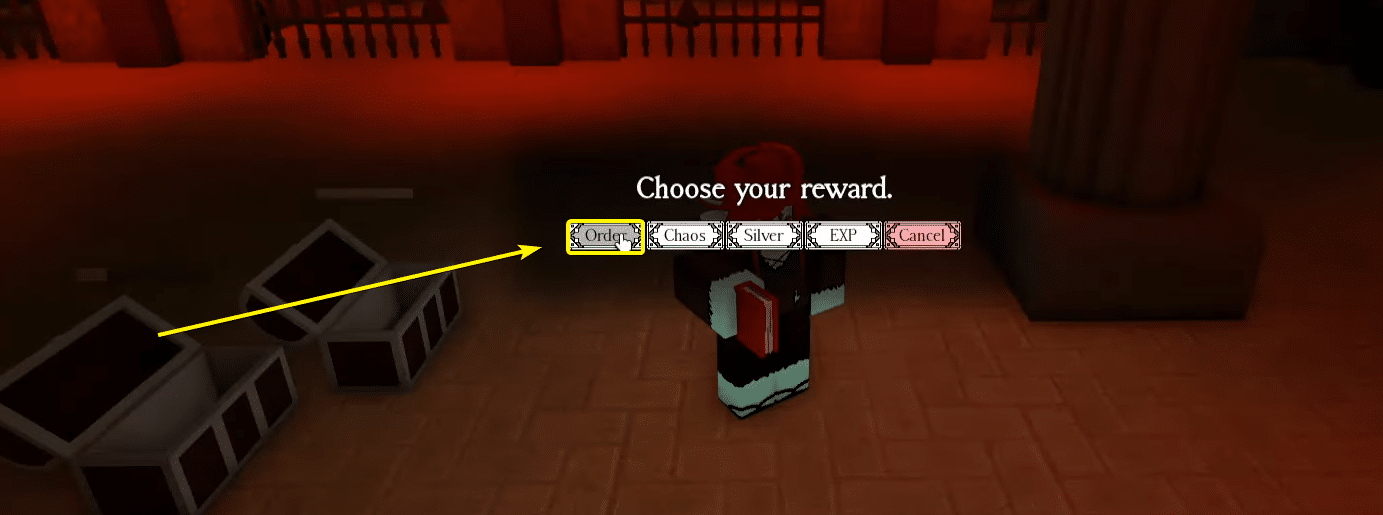 Order reward Rogueblox