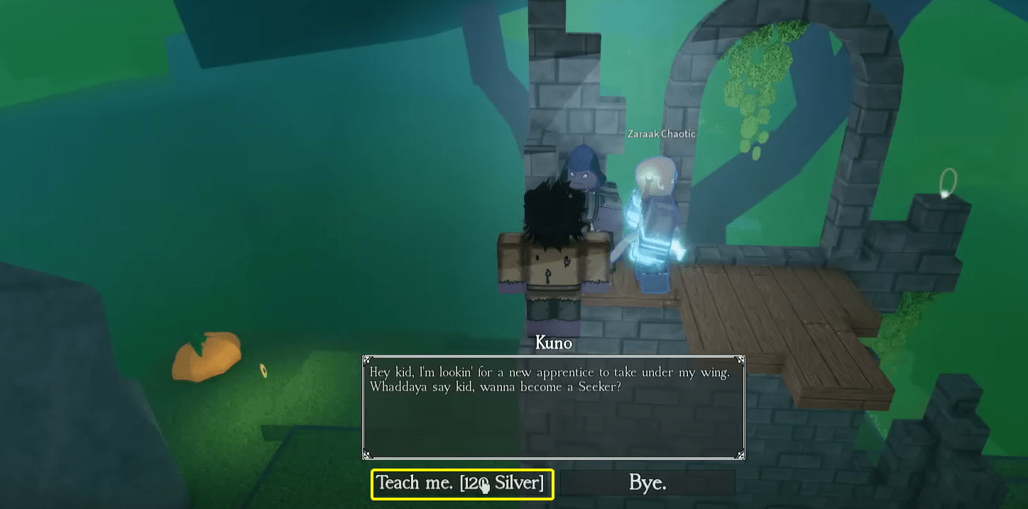 Kuno skill Rogueblox