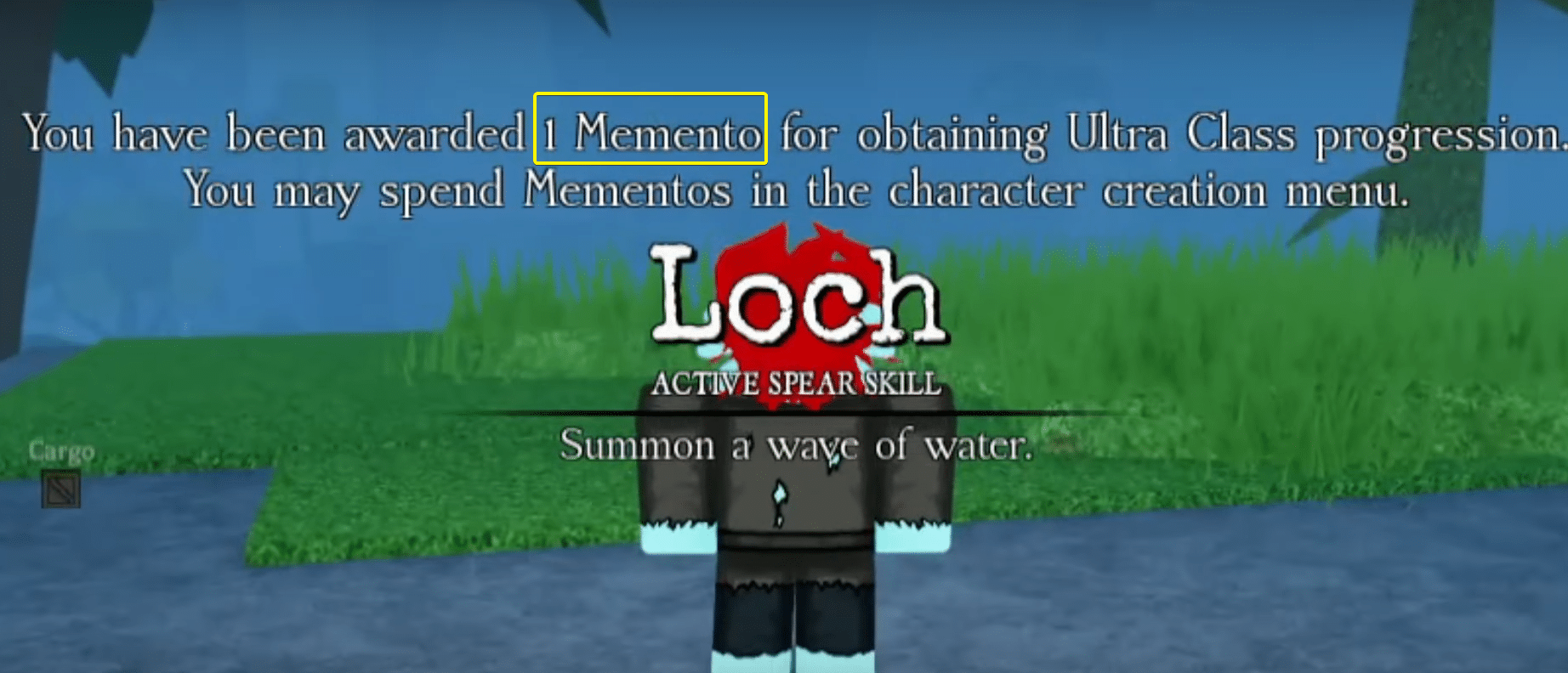 Obtaining 1 Memento Rogueblox