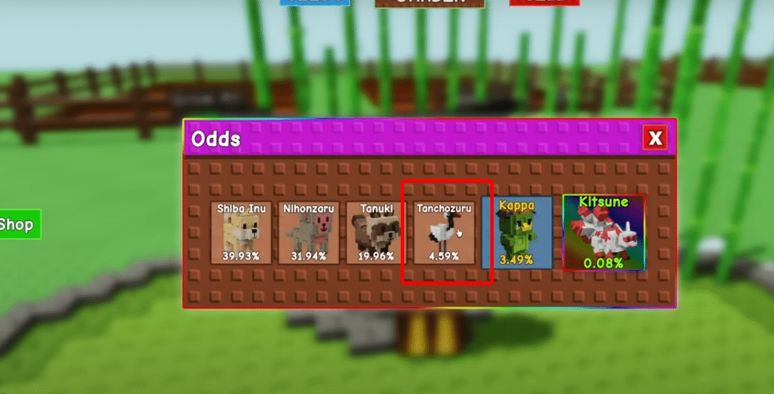 Tanchozoru Method to farm Tranquil in Zen Update of Grow a Garden.