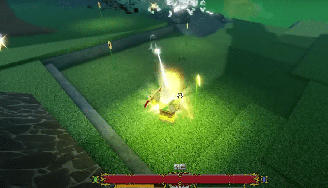 Gold Blood build in Rogueblox.