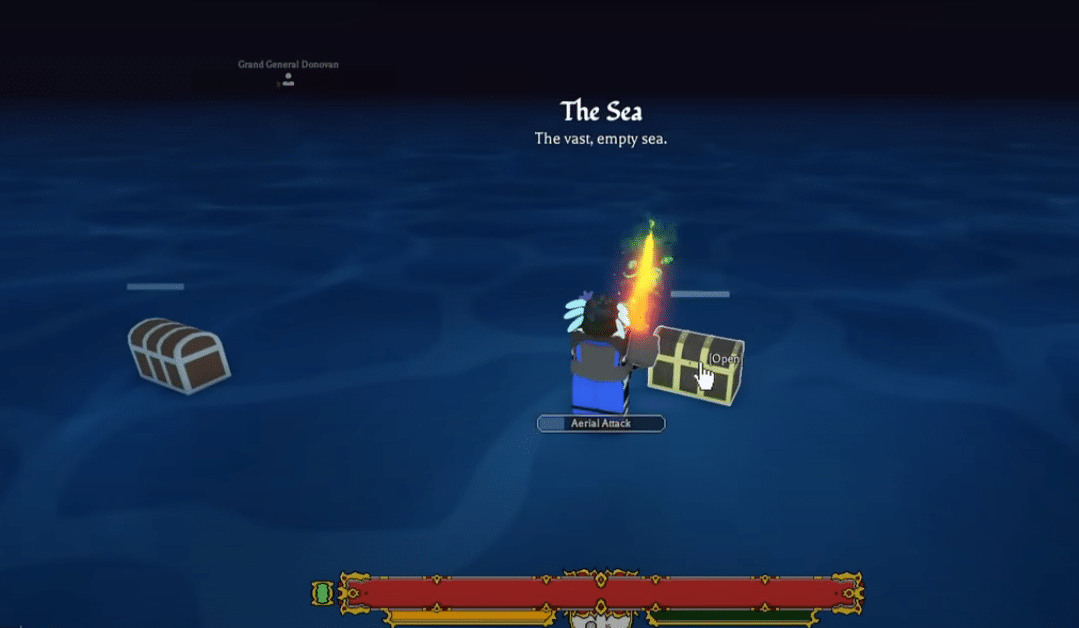 Get Gold Blood from chests (Conquest event, Desert chests, Jungle chests, Gladiator event) in Rogueblox.