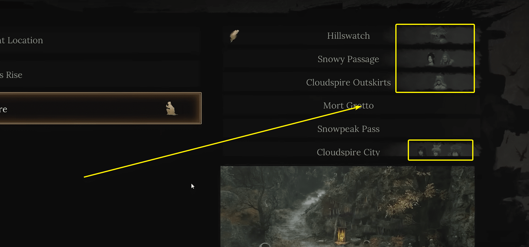 NPC travel points Wuchang Fallen Feathers