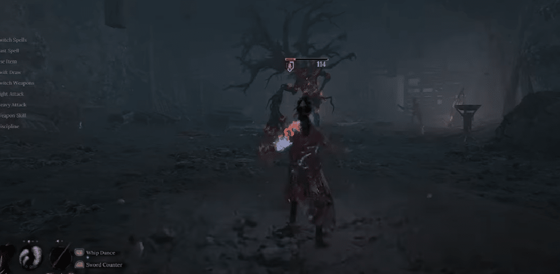 Big Tree Boss for Mort Grotto Farm Route in Wuchang: Fallen Feathers.