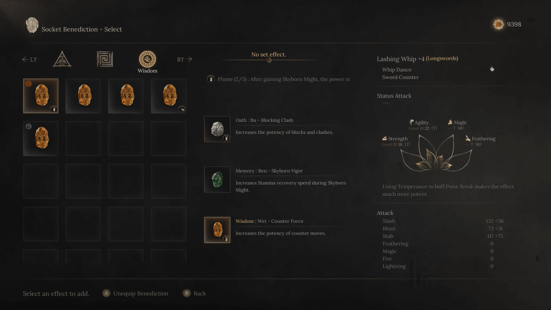 Socket benediction Wuchang Fallen Feathers