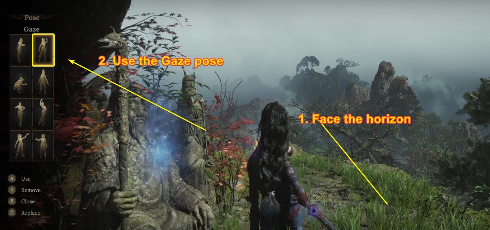 Look to the horizon solution Wuchang Fallen Feathers