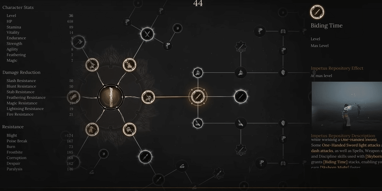 Best Skill Tree for Mage Build Magic in Wuchang Fallen Feathers.