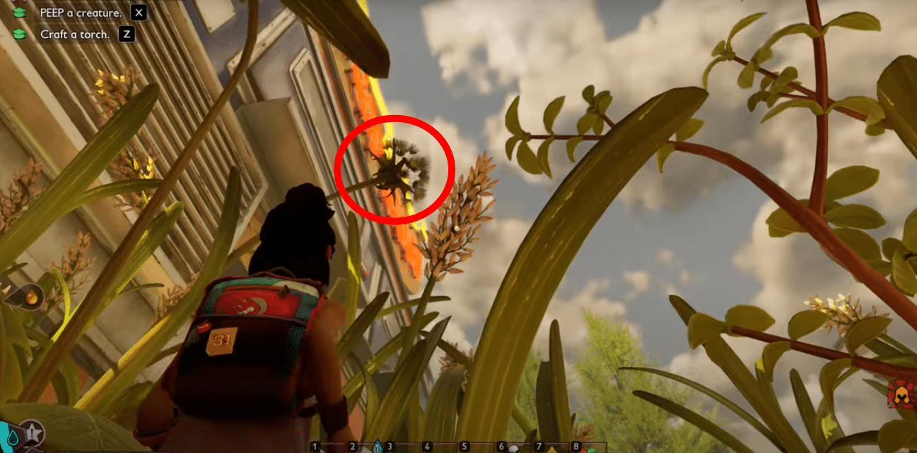Dandelion in Grounded 2.