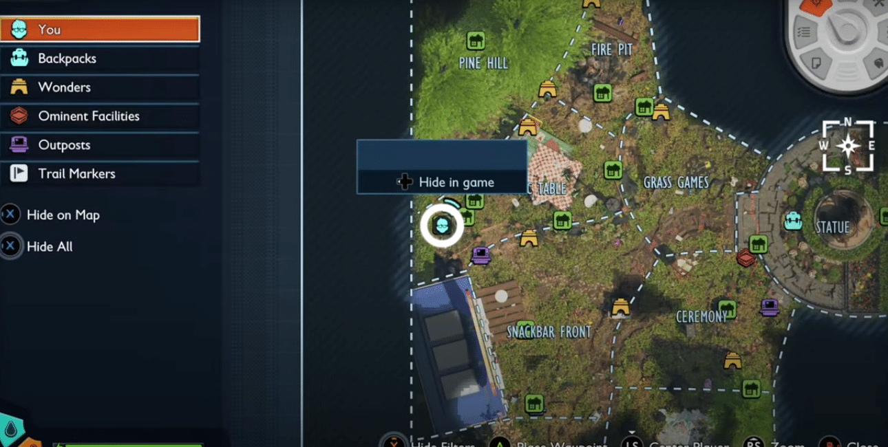 Best Base Location in Grounded 2 - TMNT Shell Picnic Table Left.