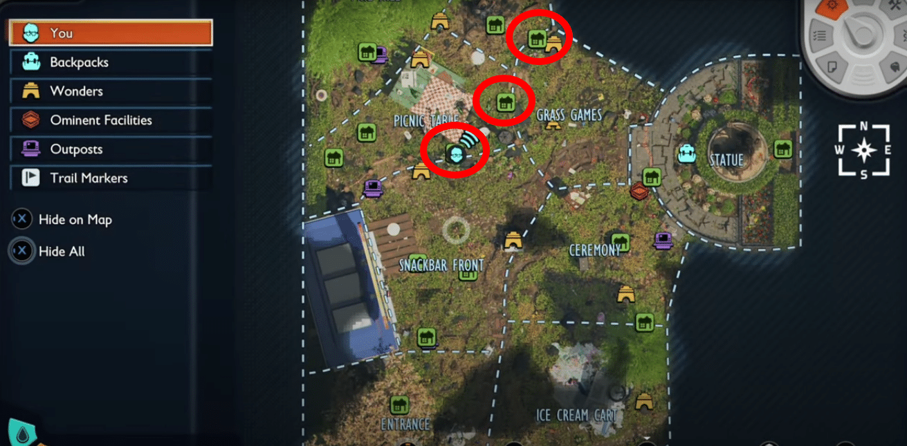Best Base Location in Grounded 2 - The Tree Stump Trio.