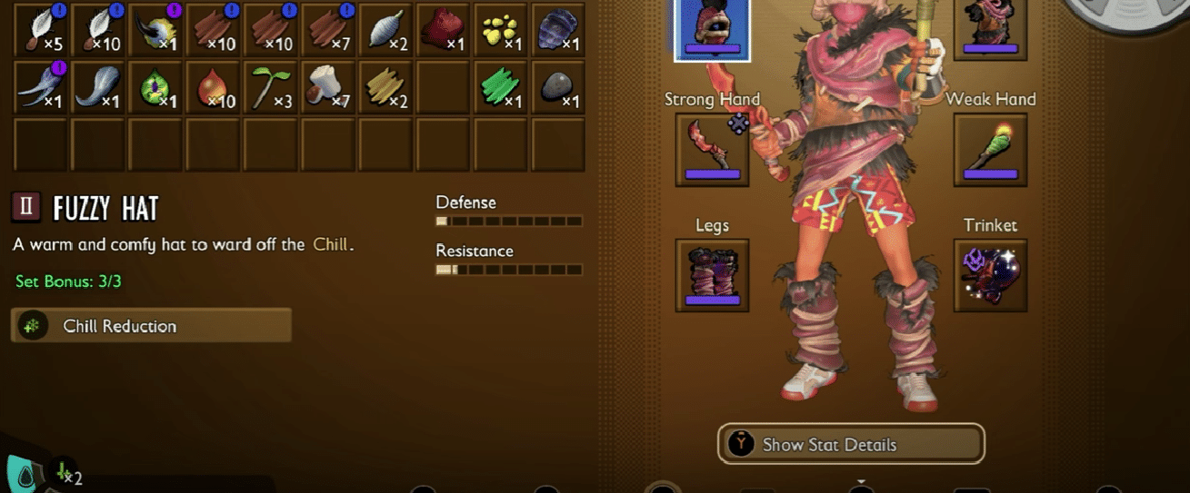 Upgrading weapons using Brittle Whetstone in Grounded 2.