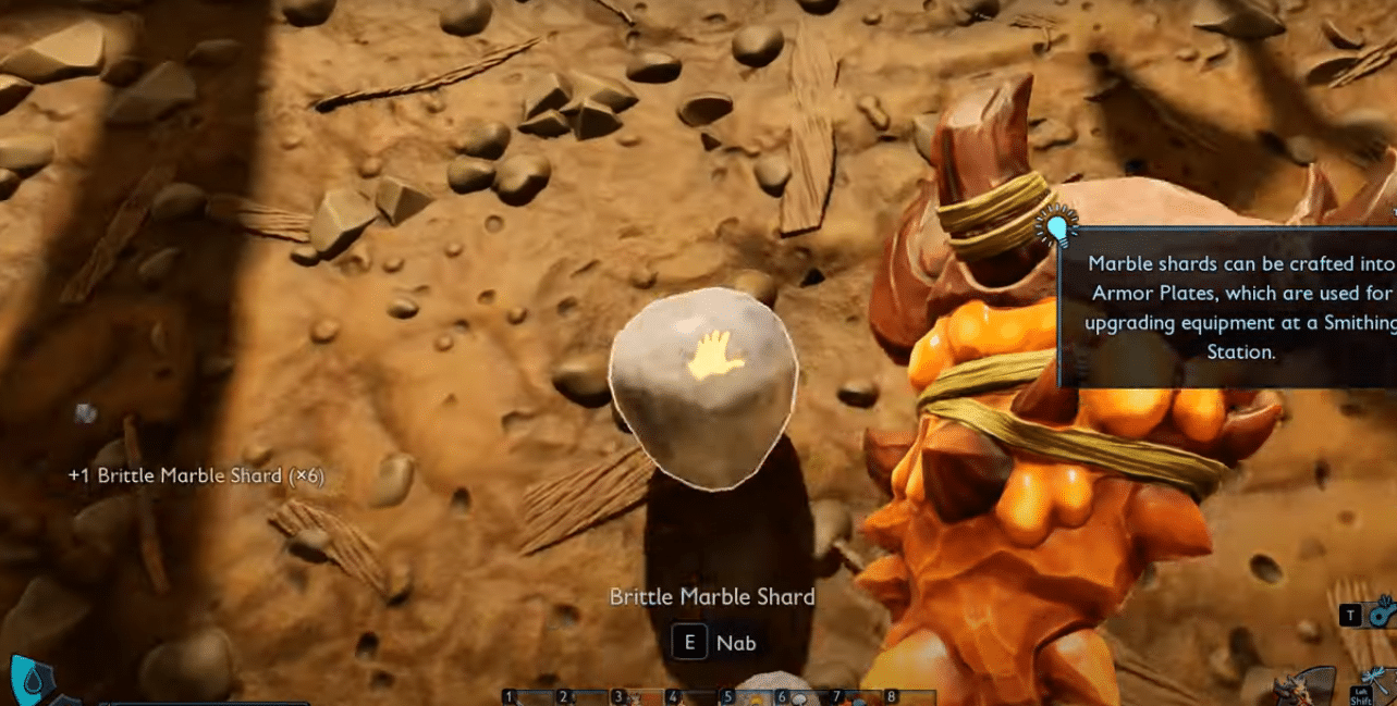 How to Get Brittle Marble Shards in Grounded 2.